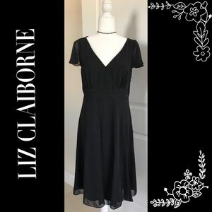 Liz Claiborne 🌺 Black Dress Sz 10